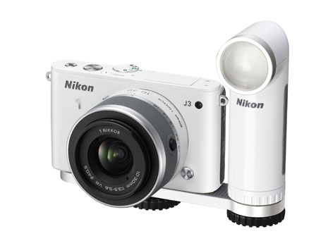 Nikon LD-1000 su Nikon 1 J3